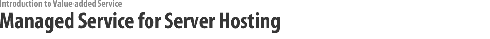 Managed Service for Server Hosting